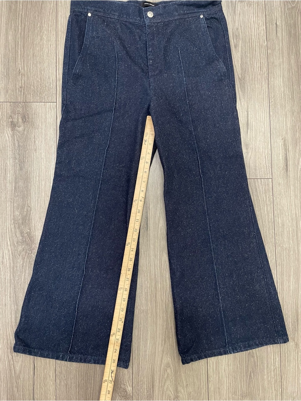 Isabel Marant high rise crop flare jeans Size 40 EU / 8 US - Picture 3 of 8